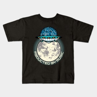 Abducted by Music Alien Ufo Outer Space Kids T-Shirt